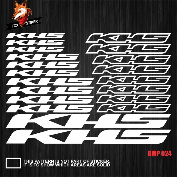 Bicycle Frame Decal Stickers  HKS-01
